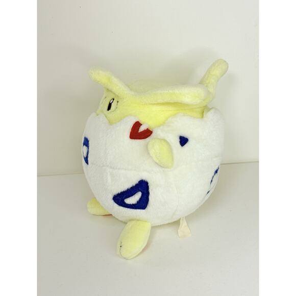 Vintage Pokemon Togepi 8" Inch Plush Nintendo Game Freak Hasbro Tomy 1999 - Picture 4 of 9